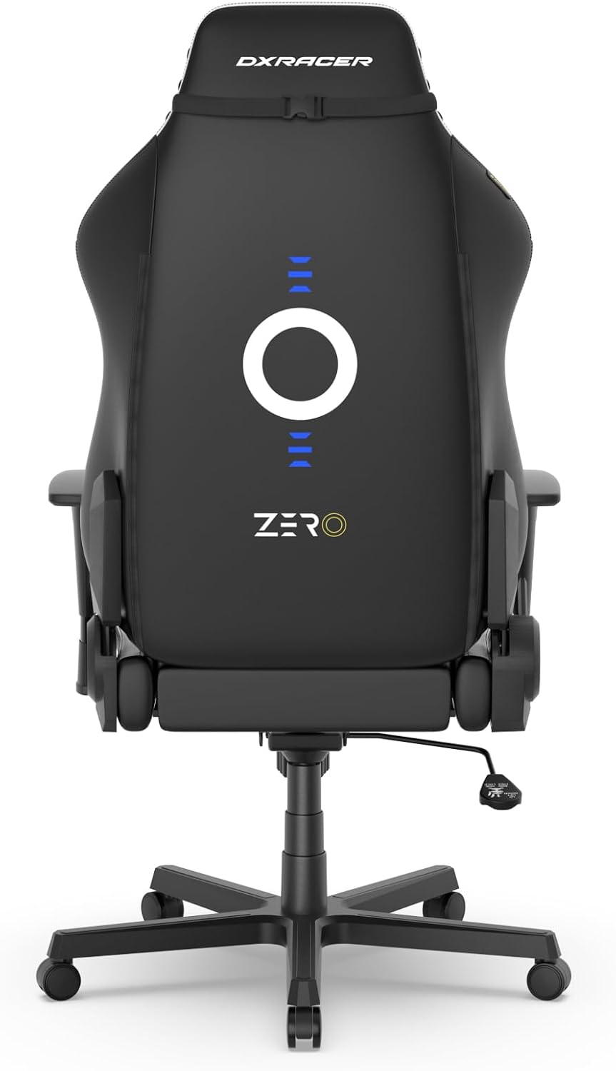 DXRacer Drifting L Ergonomic Video Gaming Chair with Lumbar Support and Headrest, Office Reclining Computer Chair for Adults (EPU Leatherette, Zero)