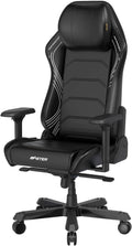 DXRacer Master XL Video Gaming Chairs for Adults, Ergonomic Reclining Computer Gaming Chair, Racing Style Height Adjustable (EPU Leatherette, Black Line)