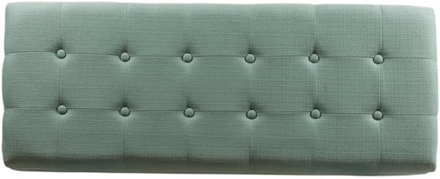 HomePop Large Storage Ottoman Bench with Lift Off Lid, Teal 46' x 18' x 18'