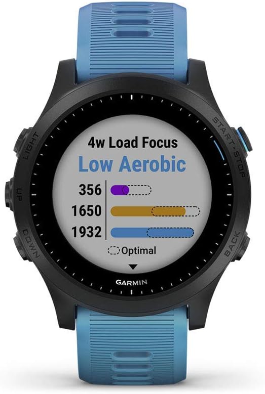 Garmin Forerunner 945 Bundle, Premium GPS Running/Triathlon Smartwatch with Music, Blue (Renewed)