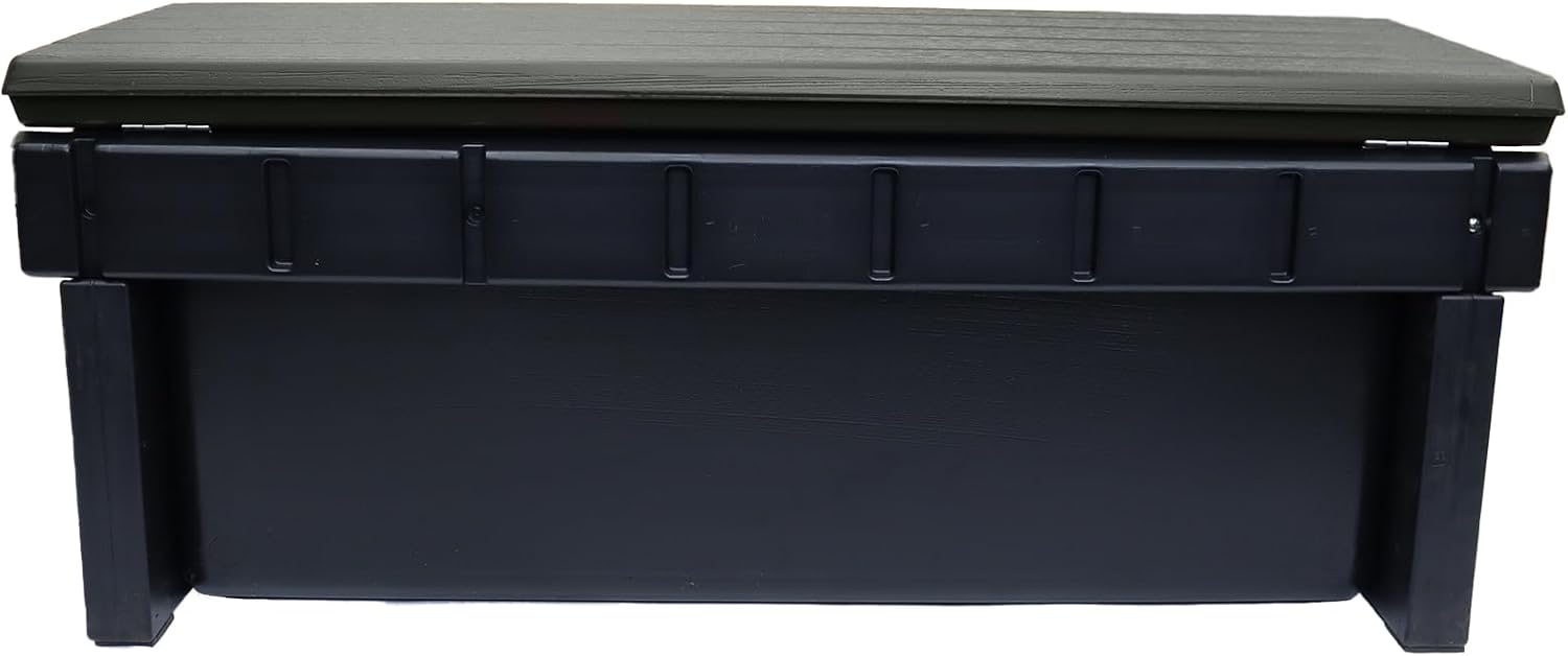 Confer Plastics Storage Step for Spas and Hot Tubs: Durable, Multi-Functional, and Made in The USA - Espresso