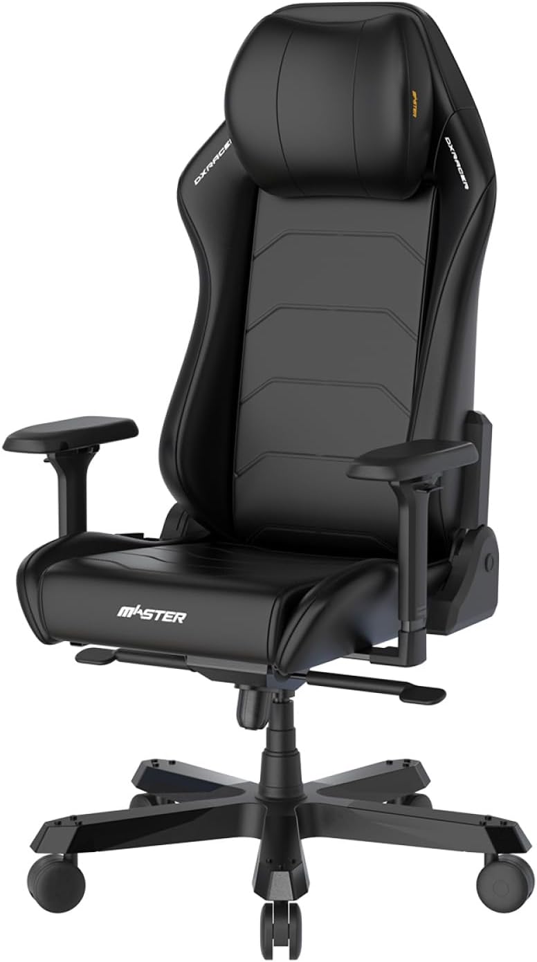 DXRacer Master Series Gaming Chair, High Back Computer Chair, Ergonomics Office Recliner Chair, Extra Large, Black