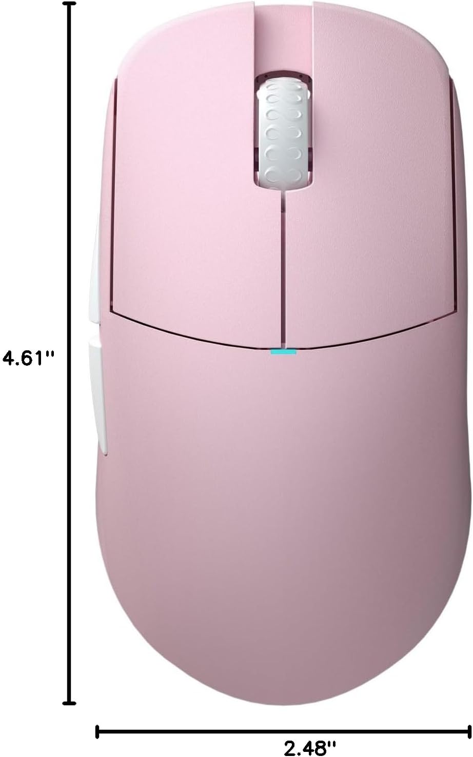 Lamzu Atlantis Mini Champion Edition Wireless Gaming Mouse, Ultra Lightweight 51g, Optical Switch,30000 DPI, Symmetrical, MCU Nordic 52840, Dust-Proof Encoder, PAW3950 Sensor, 8K Compatible
