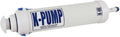 Outcast K-Pump - No-Hose High-Volume 9-Psi Durable ABS Plastic Boat/Float Tube Inflator with Storage Bag, Lubricant & Inflation Adapters