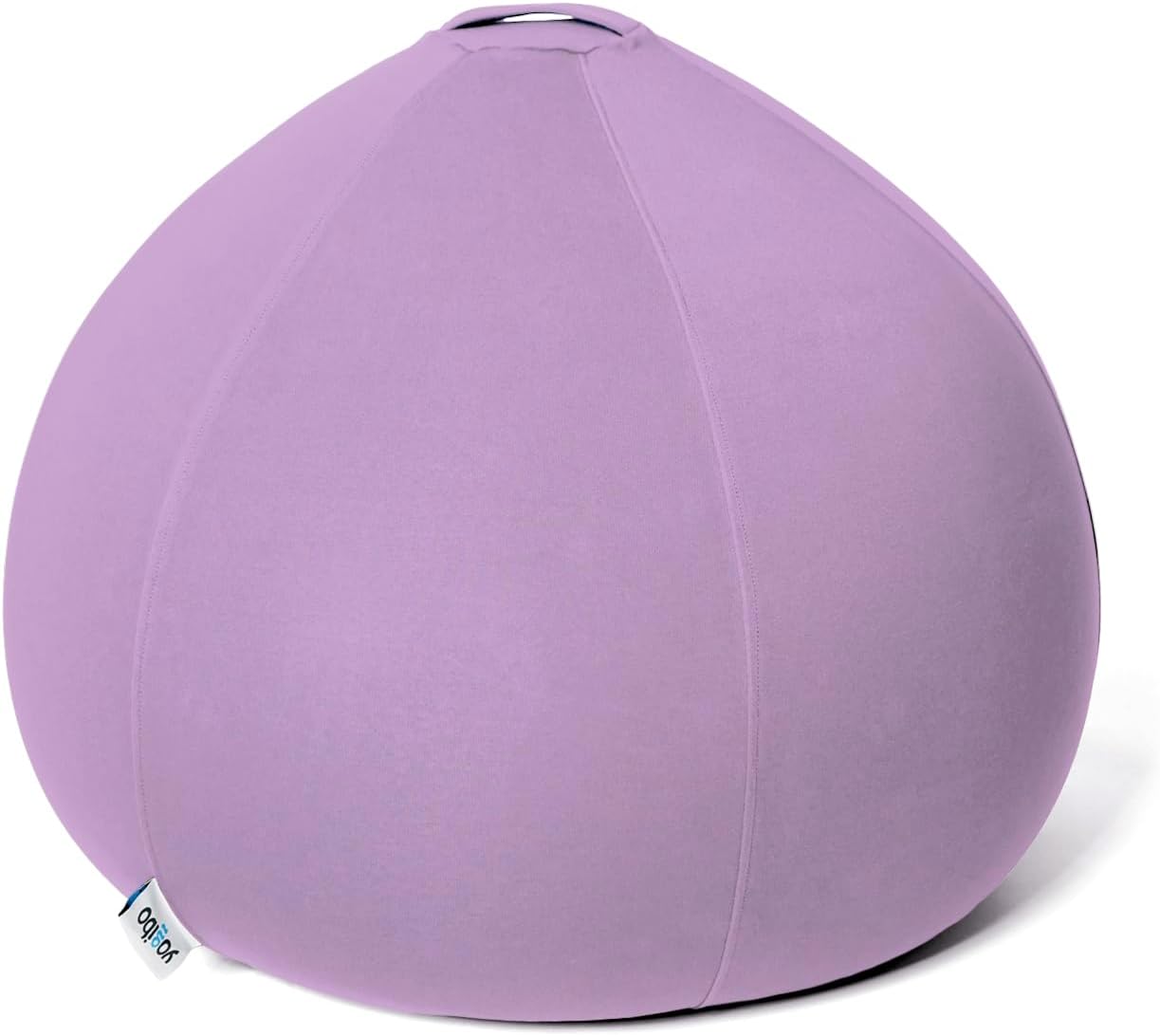 Yogibo Pod X Small Bean Bag Lounger Chair for Adults and Teens with Filling, Soft, Plush, Comfy, Sensory Lounge Beanbag, Washable Cover, Lavender
