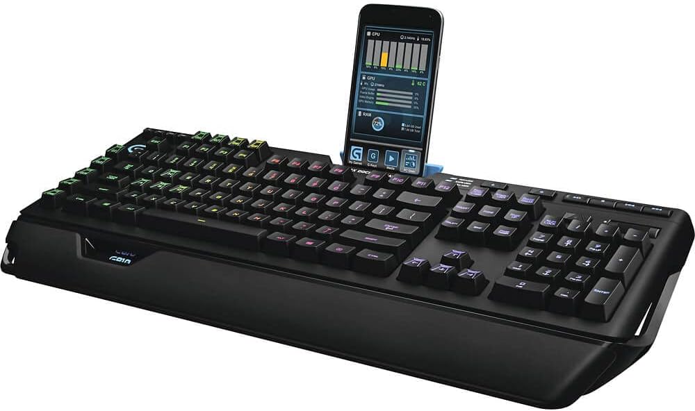 Logitech G910 Orion Spectrum RGB Wired Mechanical Gaming Keyboard, Black