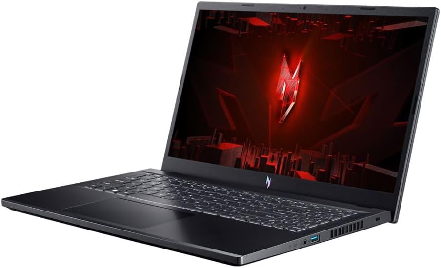 Acer Nitro V 15.6' Gaming Laptop - Obsidian Black; Intel Core i5 13th Gen 13420H 1.5GHz Processor; NVIDIA GeForce RTX 3050 6GB GDDR6; 16GB DDR5 RAM; 512GB SSD