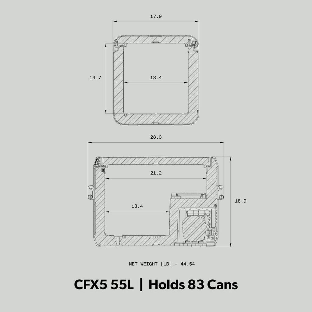 Dometic CFX Electric Cooler | Portable Freezer | CFX5 & CFX3 Series | AC/DC or Solar Powered