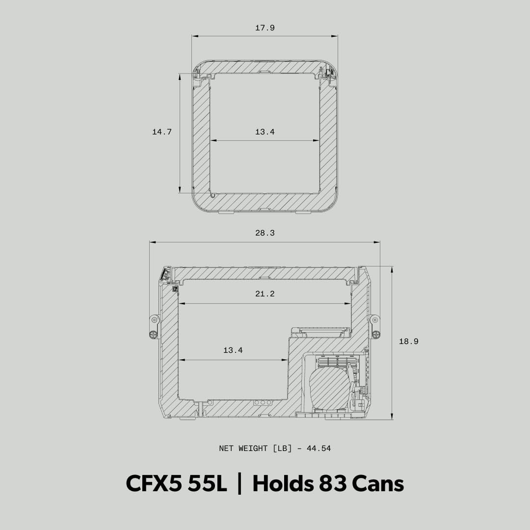 Dometic CFX Electric Cooler | Portable Freezer | CFX5 & CFX3 Series | AC/DC or Solar Powered