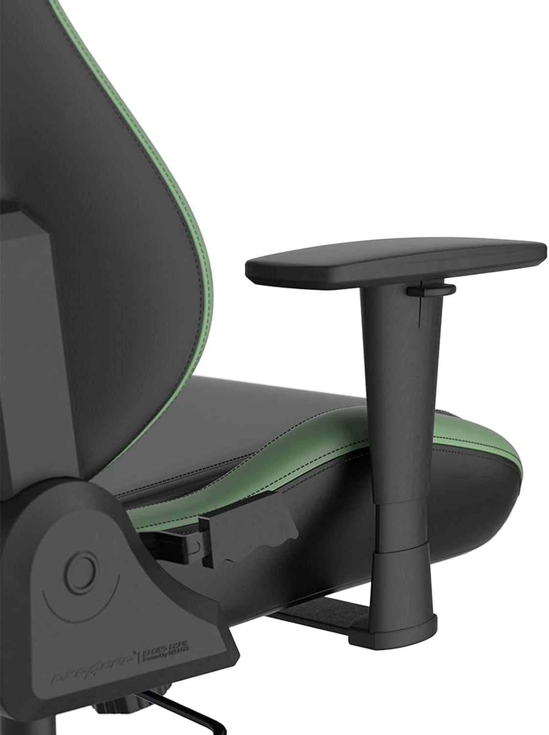 DXRacer Drifting L Ergonomic Video Gaming Chair with Lumbar Support and Headrest, Office Reclining Computer Chair for Adults, Racing Style Height Adjustable (EPU Leatherette, Black Green)
