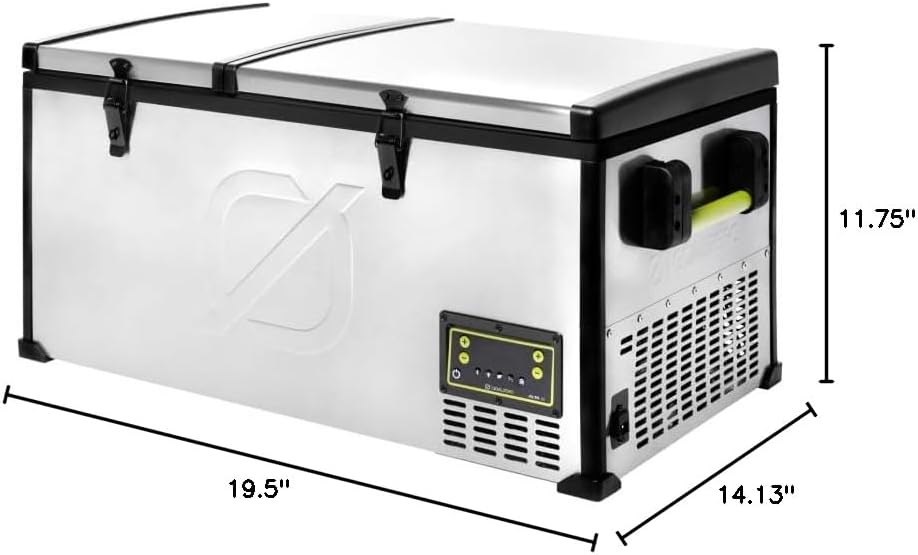 Goal Zero Alta 80, Portable Fridge and Portable Freezer, Energy Efficient, 78 L, Dual Zone Compartments