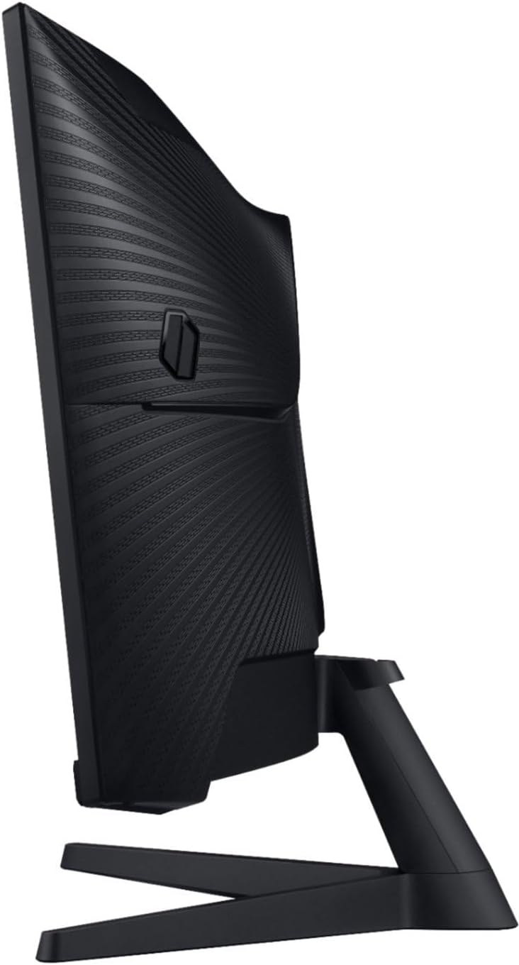 SAMSUNG 34' Odyssey G5 Series Ultra-Wide WQHD Gaming Monitor, 1000R Curved, 165Hz, 1ms Response Time, FreeSync Premium, Black, with MTC HDMI Cable