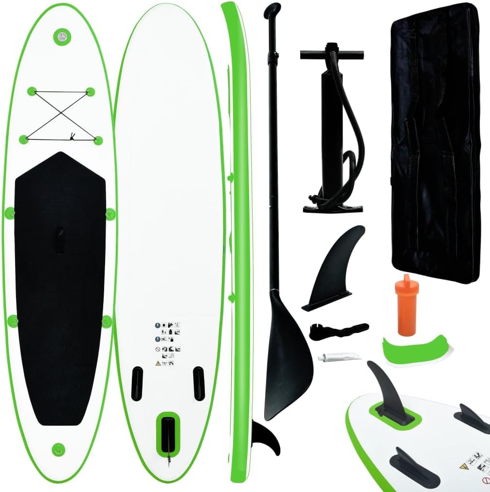 Paddleboard, Stand up Paddle Board with Accessories and Carrying Bag, Inflatable Paddle Board, SUP Surfboard vidaXL vidaXL