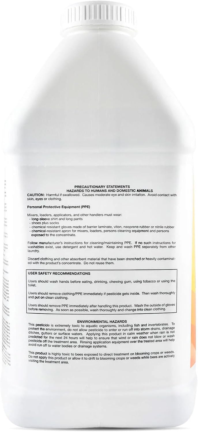 PYRANHA 1-10 HP Concentrate Refill 2.5 Gallon for 55 Gal Automatic Spray Systems - Barn Indoor Fly Control | Repels Horn, Deer, Horse, Stable, & Face Flies, Midge
