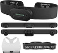 Garmin HRM Heart Rate Monitor Chest Strap | Wireless, Real-Time Transmission for Indoor and Outdoor Exercise | Signature Series Resistance Band