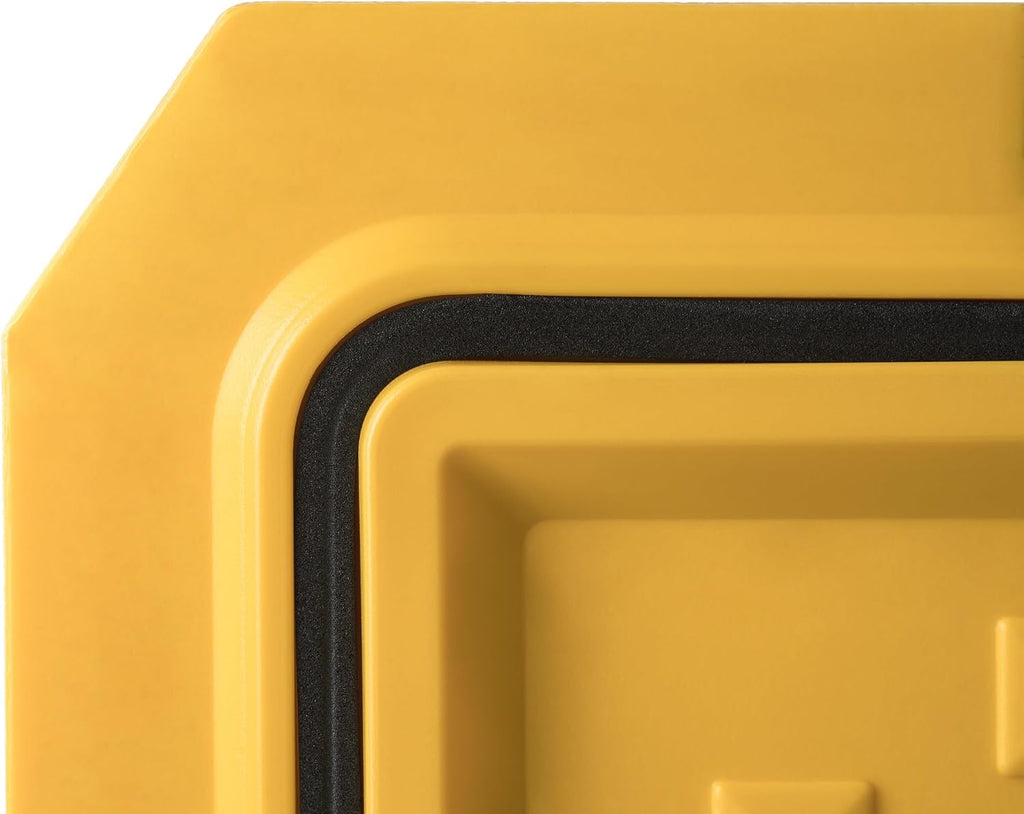 Newair 25 Qt. Portable Electric Cooler, 12v Car Mini Fridge, Hard Lunch Box for Jobsite, Workshop, Camping | Battery Powered Outdoor Cooler by 18/20V Dewalt, Bosch, Makita, Milwaukee Tool Batteries