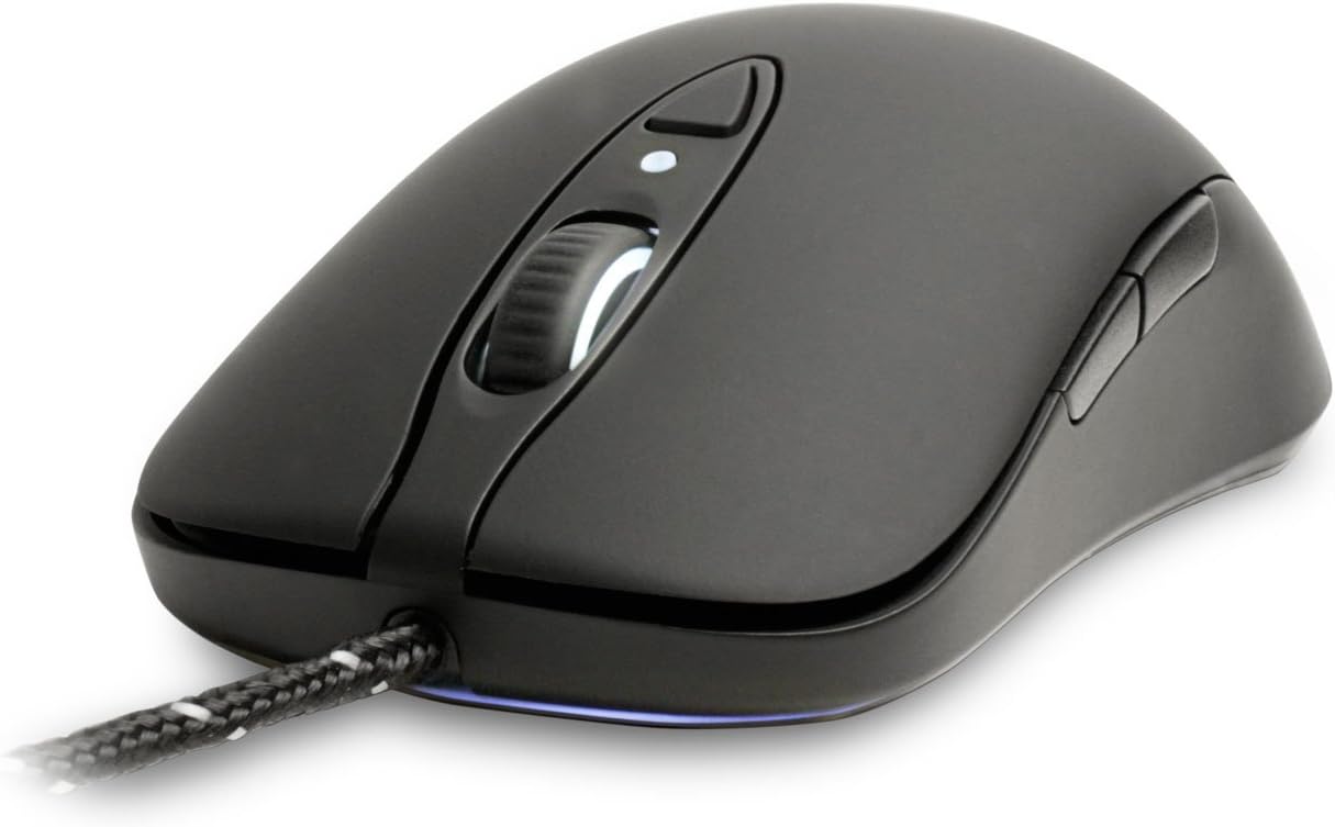 SteelSeries 62155 Sensei Laser Gaming Mouse RAW - Rubberized Black