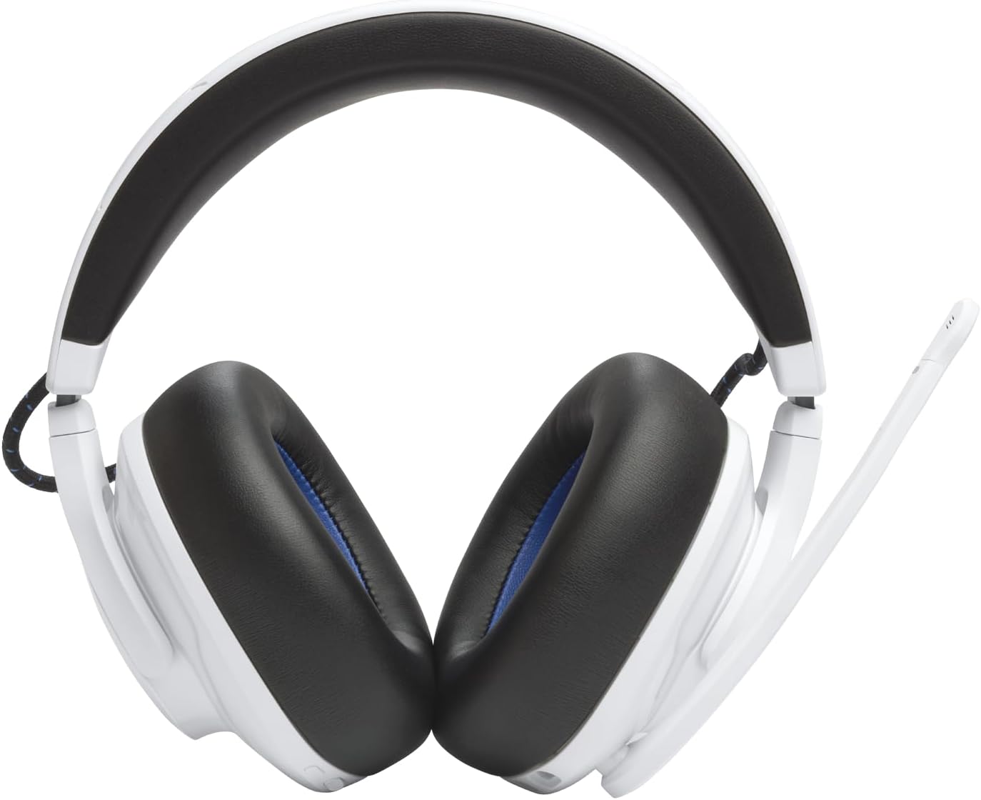 JBL Quantum 910P - Wireless Consol Over-Ear Gaming Headset with Head Tracking-Enhanced, Active Noise Cancelling and Bluetooth, QuantumSPATIAL 360, Hi-Res Certified, Low Latency Wireless (White)