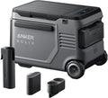Anker SOLIX EverFrost 2 40L Cooler with Road Trip Kit, 61 qt Car Refrigerator, Electric Cooler with 288Wh Battery, Powered by AC/DC or Solar,for Outdoor Camping, Travel, and Fishing, Fits in Trucks