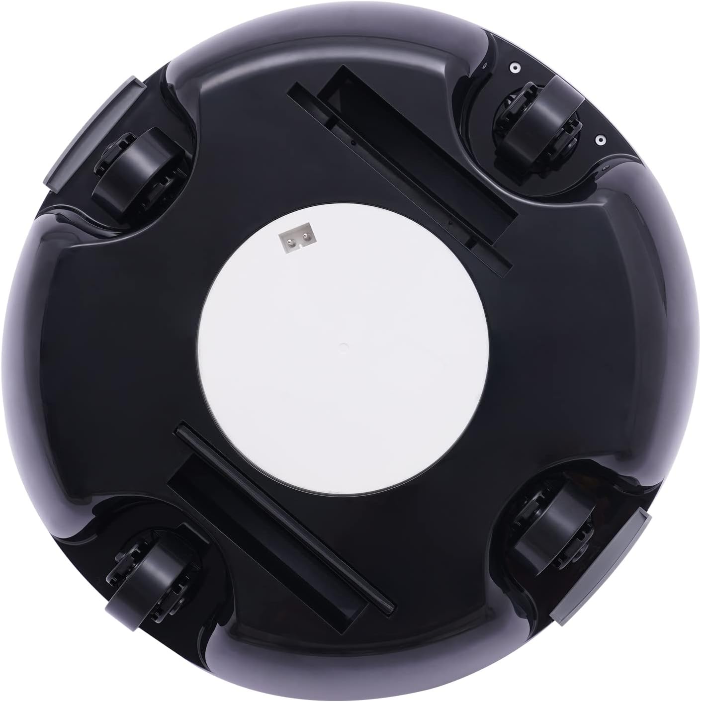Automatic Cordless Pool Vacuum, Dual-Drive Smart Robotic Pool Cleaner for Inground & Above Ground Pools up to 807Sq.Ft, Self-Parking, IPX8 Waterproof, Strong Suction, Lasts 75Mins