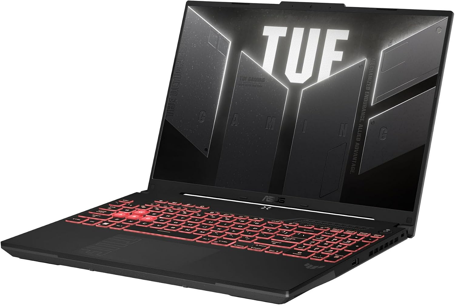 ASUS TUF 16' WUXGA 144Hz Gaming Laptop | AMD Ryzen 7 7445HS 3.2GHz | NVIDIA GeForce RTX 4050 | Backlit | Webcam | 16GB RAM DDR5 | 1024GB SSD | Windows 11 Home | Bundle with USB 3.0 Hub