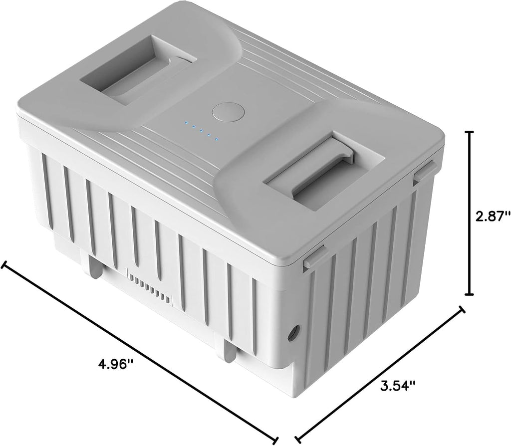 EUHOMY Car Refrigerator, 12/24V DC and 120～240V AC, Freezer Fridge Cooler Battery for CFJ/TWW/CFIM/CFG/CFW, for Car, RV, Camping and Home Use