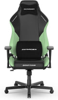 DXRacer Drifting L Ergonomic Video Gaming Chair with Lumbar Support and Headrest, Office Reclining Computer Chair for Adults, Racing Style Height Adjustable (EPU Leatherette, Black Green)