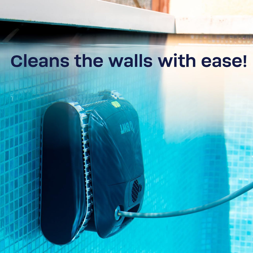 BWT ES800 Robotic Pool Cleaner for In-Ground Pools, Cleans Floor, Walls & Waterline, App Control, 3 Cleaning Cycles (1.5–2.5 hrs), 59ft Cable