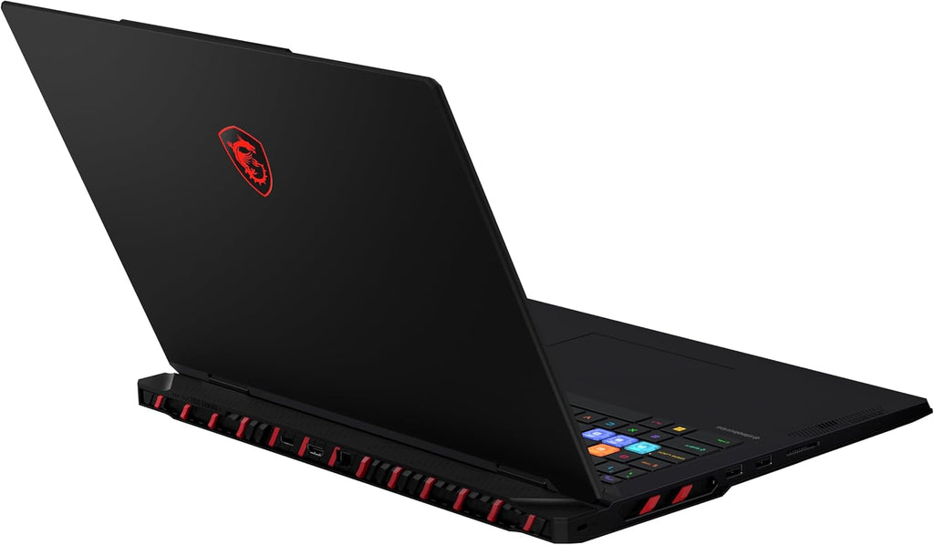 msi Raider 18 HX AI 18' 120Hz UHD+ Gaming Laptop: Intel Core U9-285HX, NVIDIA Geforce RTX 5090, 64GB DDR5, 2TB NVMe SSD, Thunderbolt 5, Wi-Fi 7, Win 11 Pro: Black A2XWJG-069US