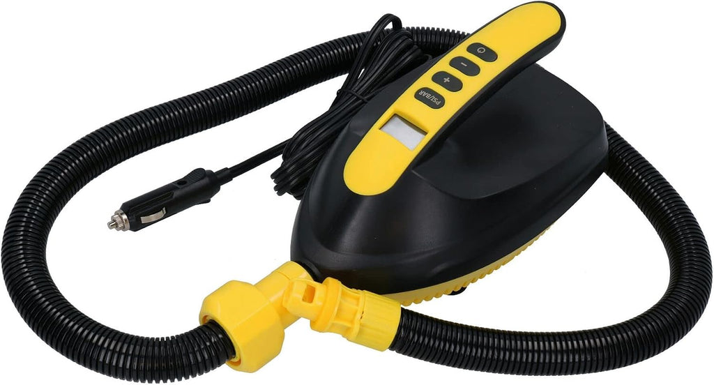 12v Electric Pump Automatic 16 PSI Air Inflator Paddle Board Inflatable Boat Kayak Toy