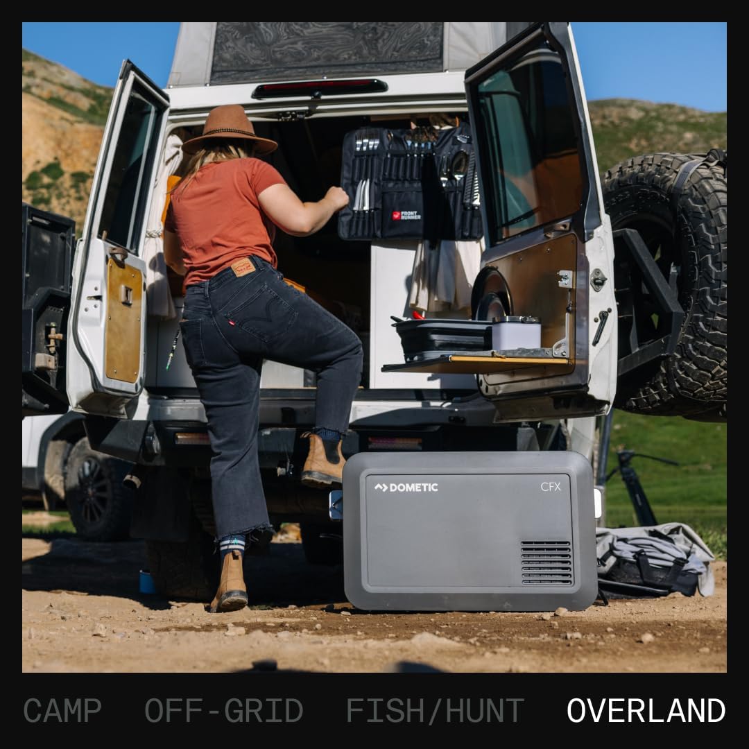 Dometic CFX Electric Cooler | Portable Freezer | CFX5 & CFX3 Series | AC/DC or Solar Powered