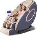 OWAYS 3D Massage Chair, SL-Track Full Body Shiatsu Massage Chair Recliner with Yoga Stretching, Anion, Zero Gravity Massager, Heating and Foot Roller