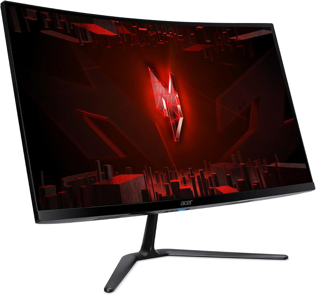 Acer Nitro 27 1500R 16:9 Curved Zero-Frame FHD 1920 x 1080 Gaming Monitor | AMD FreeSync Premium | Up to 280Hz Refresh | 1ms VRB | One Display Port 1.4 & Two HDMI 2.0 Ports | ED270 Zbmiipx (Renewed)