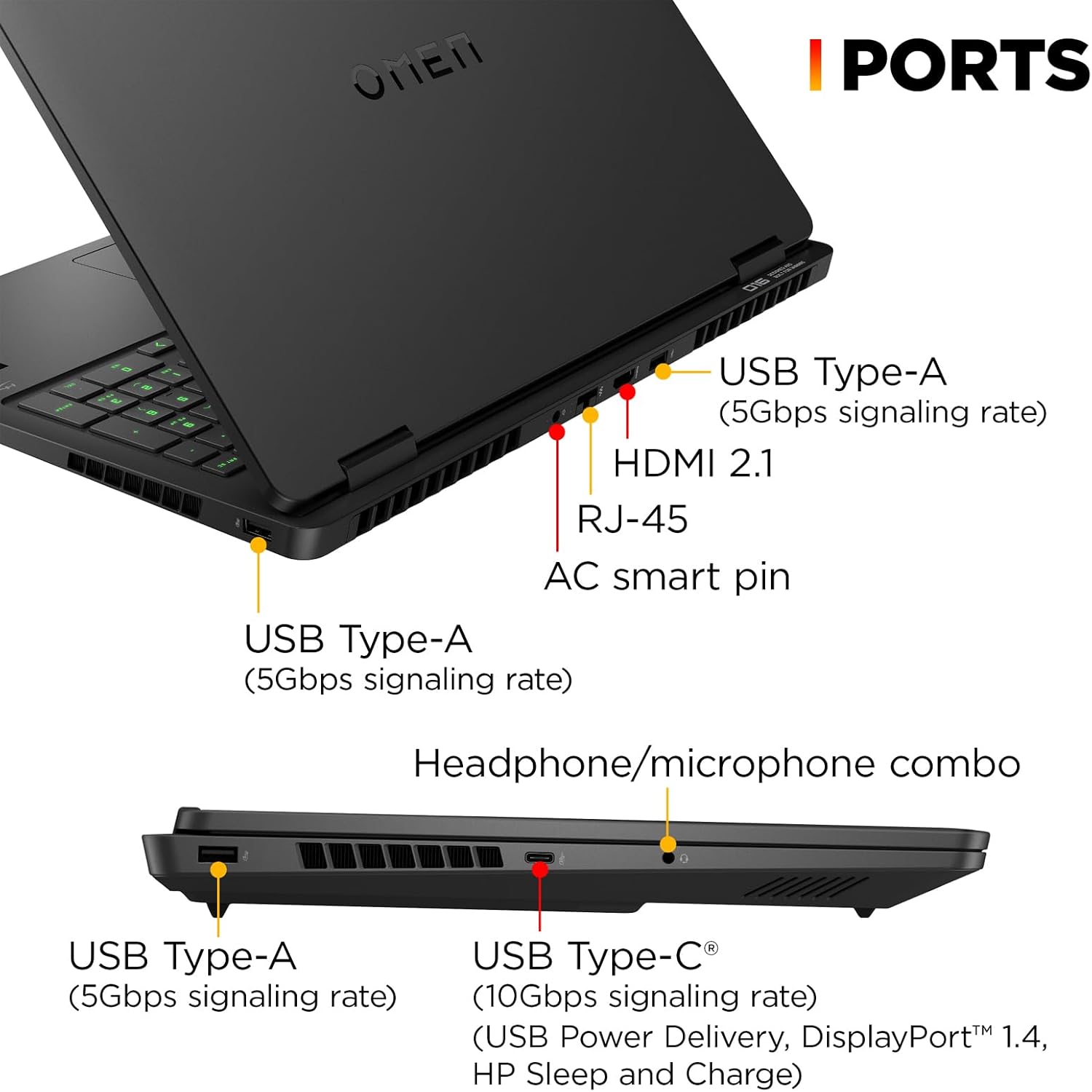 HP OMEN 16 Slim Gaming Laptop, 16' 144Hz 2K Display, Intel Core Ultra 9 285H, NVIDIA GeForce RTX 5070, 32GB DDR5 RAM, 1TB SSD, Wi-Fi 6E, RGB Backlit, Win 11 Pro, w/Mytrix Accessory & Lifetime Office
