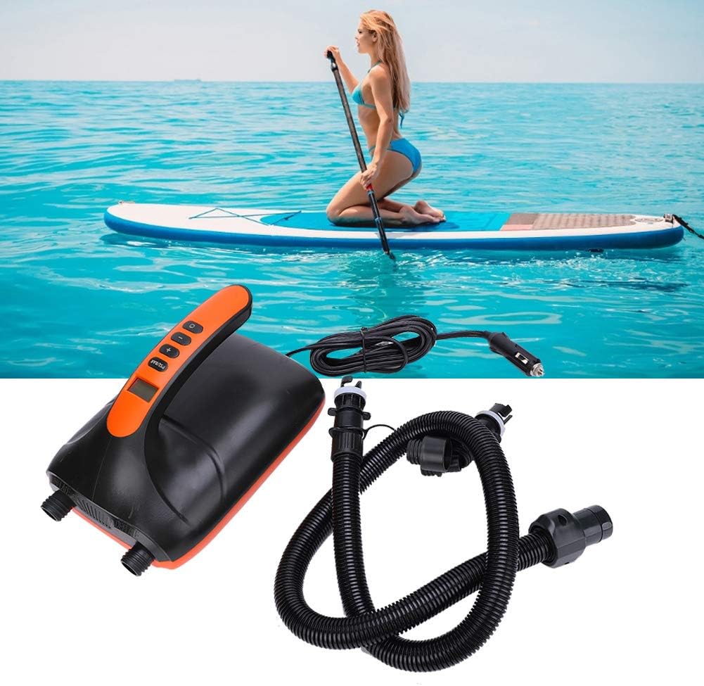 HT?782 Electric Inflatable Pump Dual Purpose Car High Pressure Electric Inflatable Pump for Paddle Board Surfboard