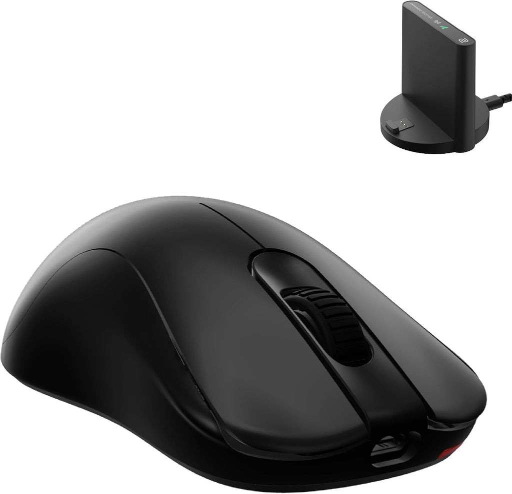 BenQ Zowie ZA13-DW 4K Wireless Mouse for Esports, Sports Science, 4K Enhanced Receiver, 65g, Symmetrical, Driverless, 3950 Sensor, 4K Polling Rate