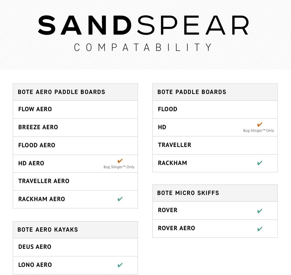 BOTE Sandspear | Stand Up Paddle Board Stakeout and Push Pole