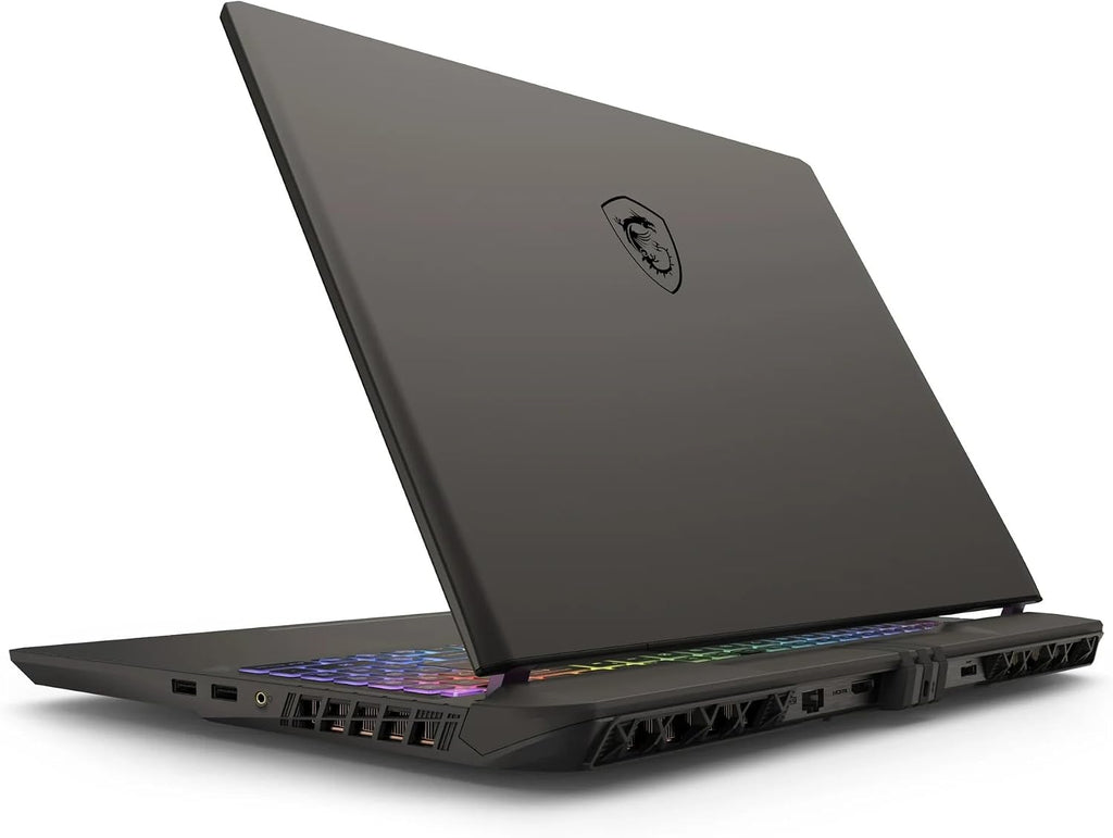 MSI Vector 16 Gaming Laptop, 16inch 240Hz 2560x1600 QHD+ LCD Display, NVIDIA RTX 5070Ti 12GB GDDR7, AMD Ryzen 9 8940HX (Max 5.3GHz, 80MB Cache), 64 GB DDR5, 4 TB SSD, Windows 11 Pro, Accessories