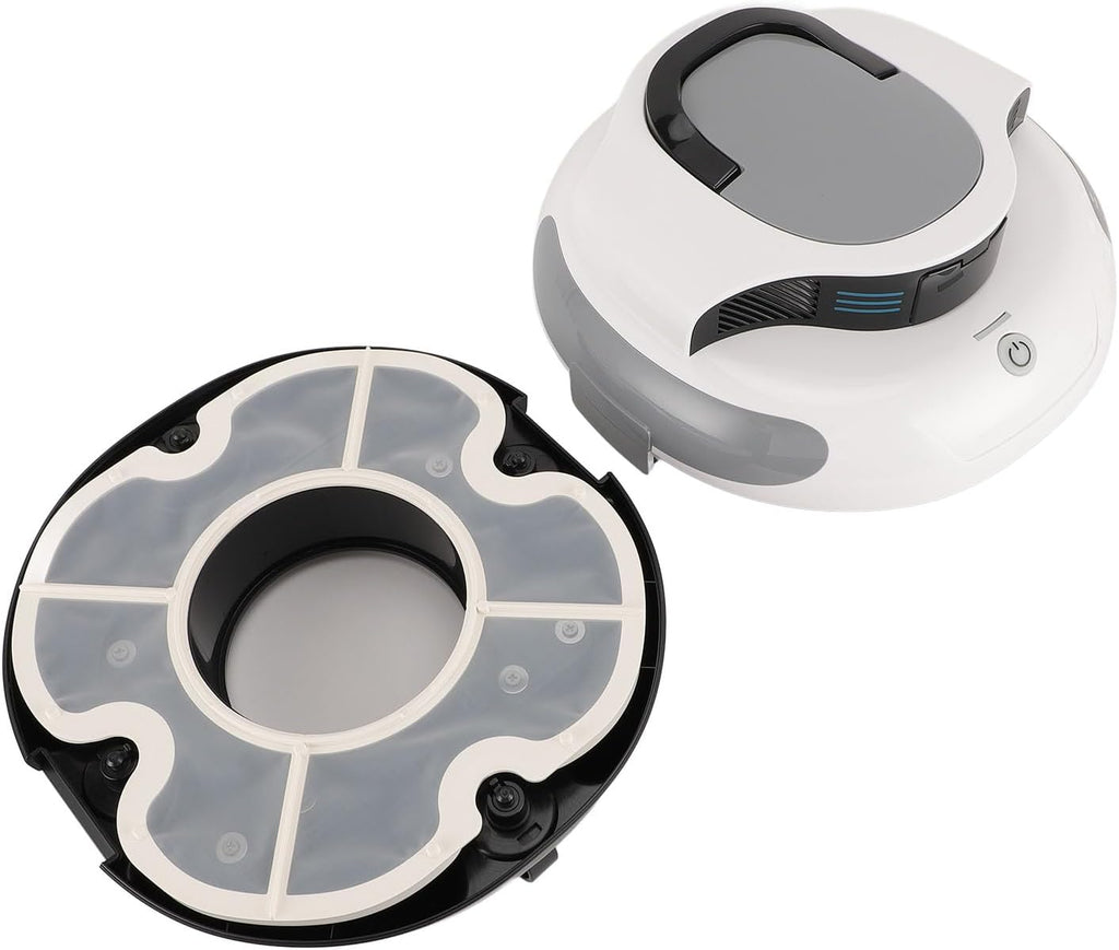 Robotic Pool Cleaner Cordless Pool Vacuum Cleaner Automatic Pool Cleaning Robot for Above Ground & Inground Pool (US Plug)