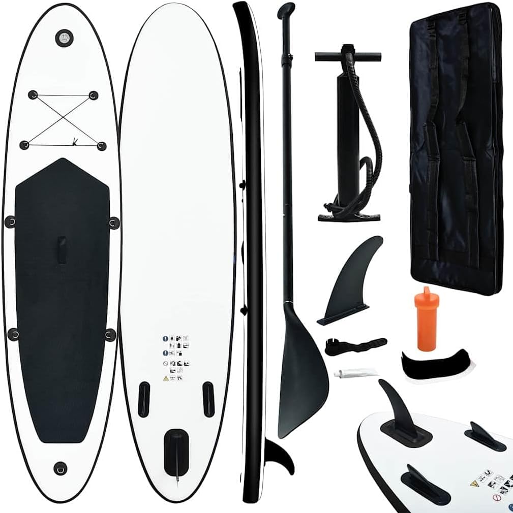 Paddleboard, Stand up Paddle Board with Accessories and Carrying Bag, Inflatable Paddle Board, SUP Surfboard vidaXL vidaXL