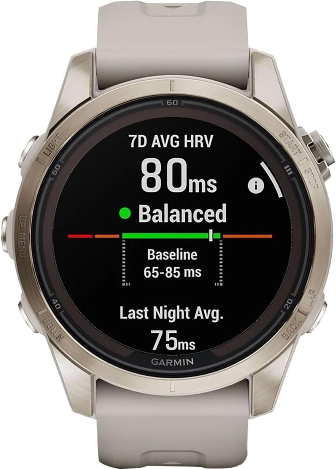 Garmin Fenix 7S Pro Solar, Sapphire, Soft Gold Steel, Light Sand Bundle with 2 Year Enhanced Protection Pack (Renewed)