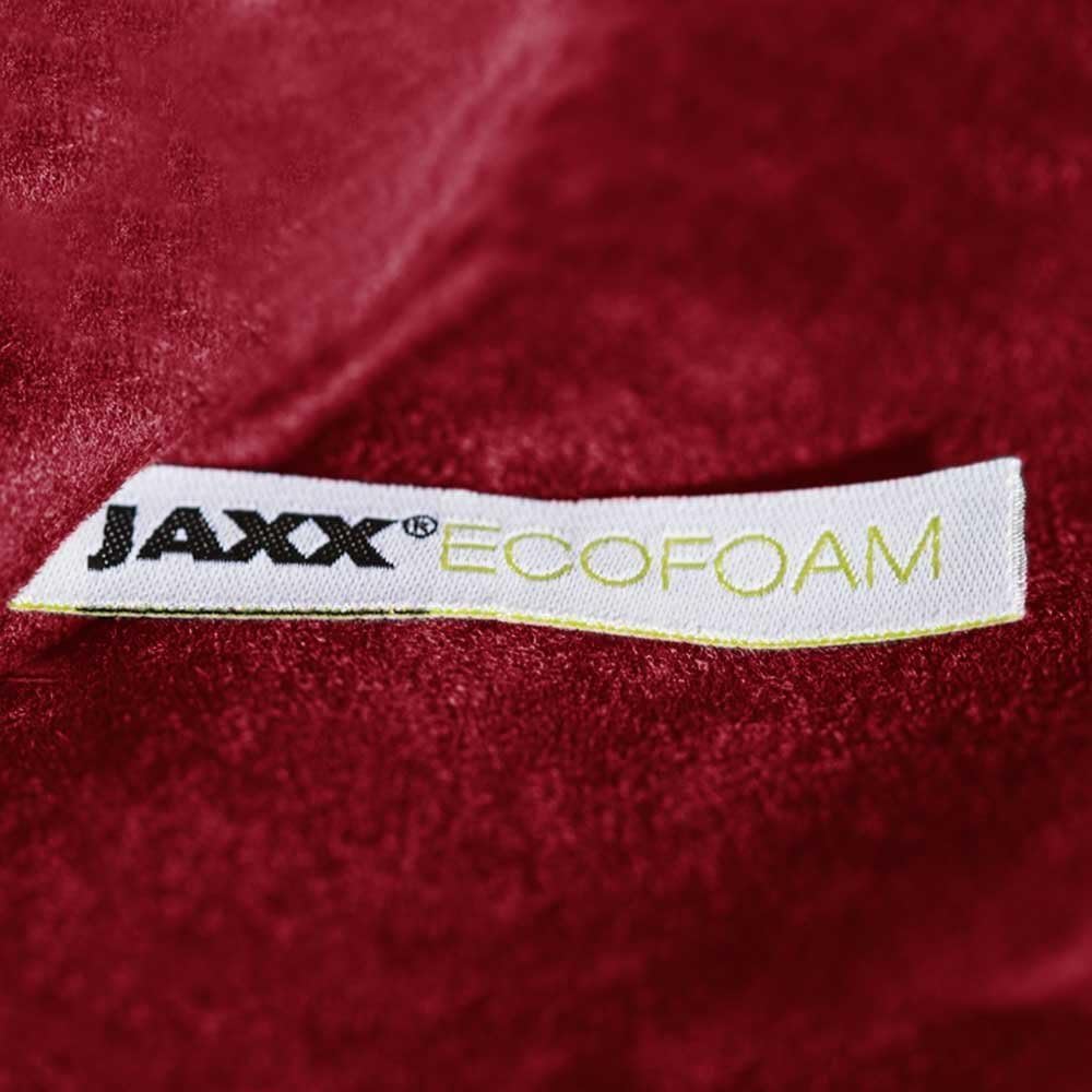 Jaxx 6 Foot Cocoon - 2-in-1 Convertible Bean Bag Bed & Large Bean Bag Chair for Adults, Cinnabar