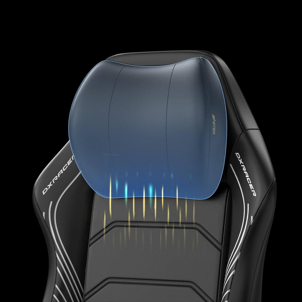 DXRacer Master XL Video Gaming Chairs for Adults, Ergonomic Reclining Computer Gaming Chair, Racing Style Height Adjustable (EPU Leatherette, Black Line)