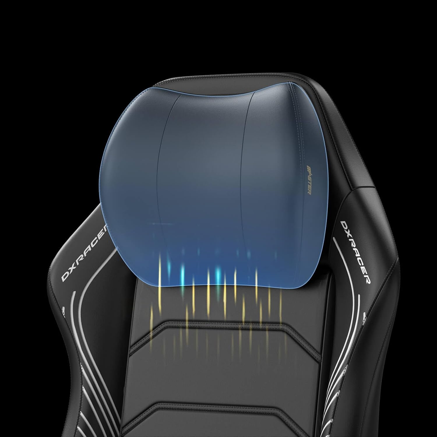 DXRacer Master XL Video Gaming Chairs for Adults, Ergonomic Reclining Computer Gaming Chair, Racing Style Height Adjustable (EPU Leatherette, Black Line)