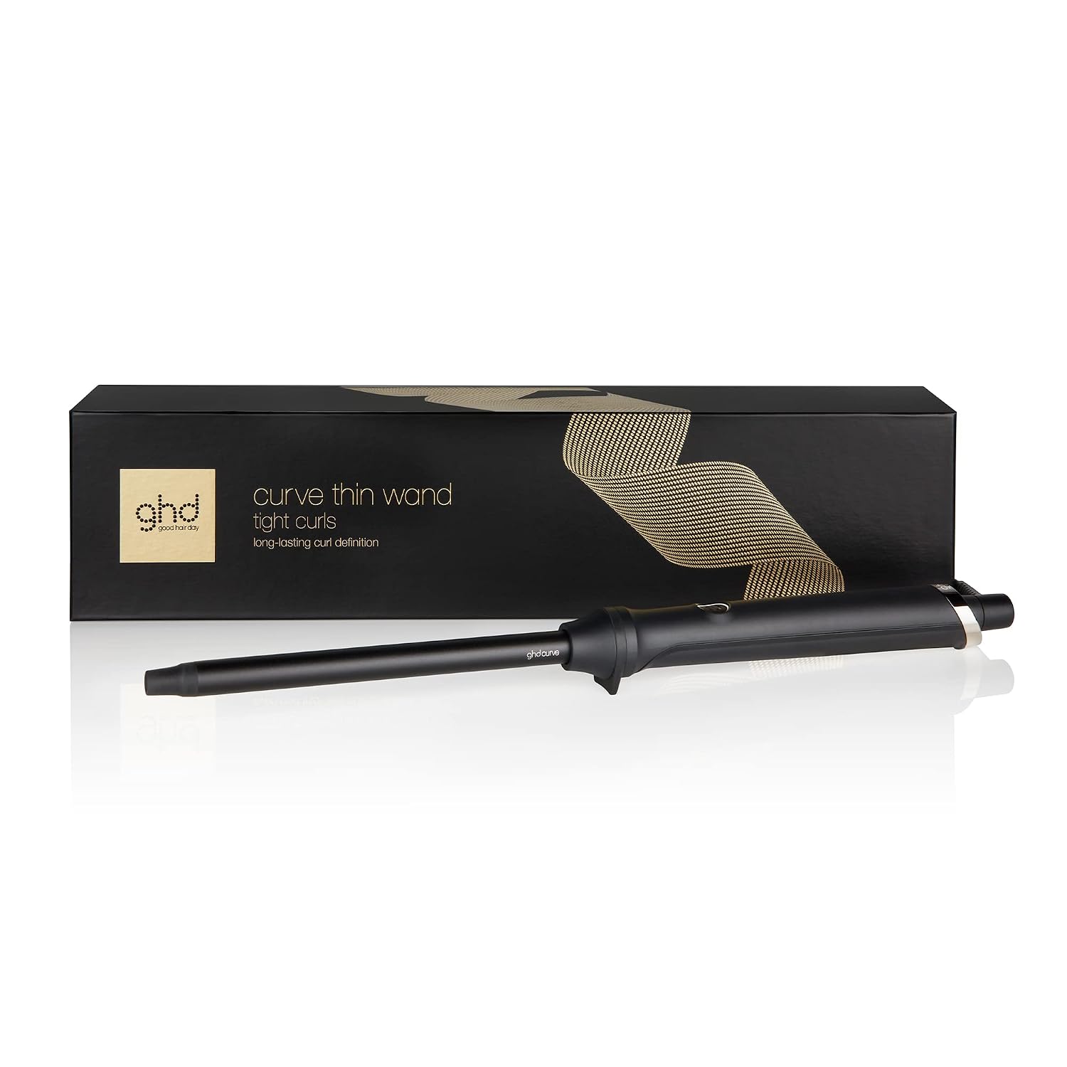 ghd Curve® Professional Hair Curling Irons & Wands | Soft Waves, Classic and Tight Curls | 0.5 –1.5 Inch Barrels' | 365ºF Styling Temp Preventing Heat Damage + Auto Sleep Mode