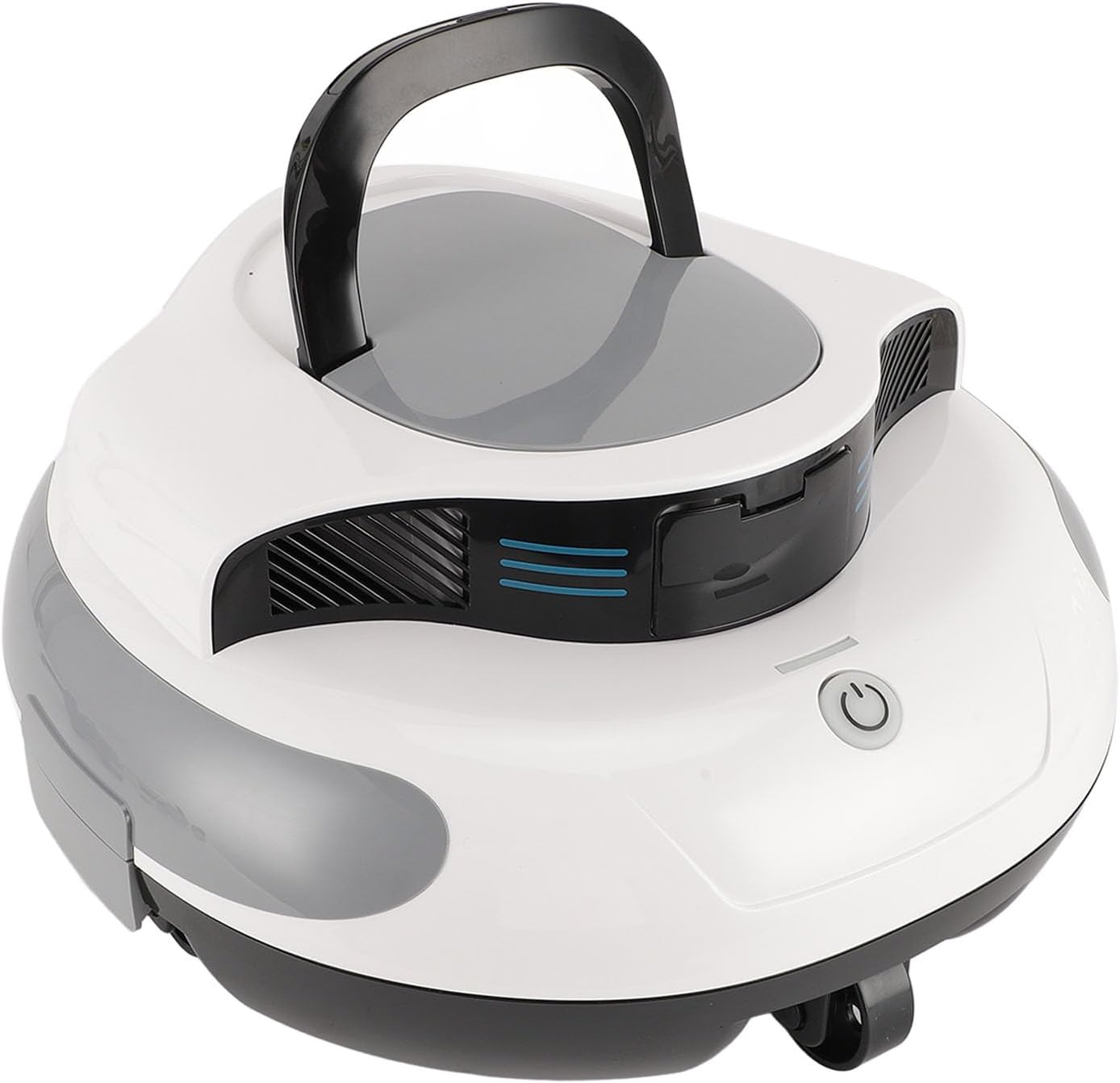 Robotic Pool Cleaner Cordless Pool Vacuum Cleaner Automatic Pool Cleaning Robot for Above Ground & Inground Pool (US Plug)