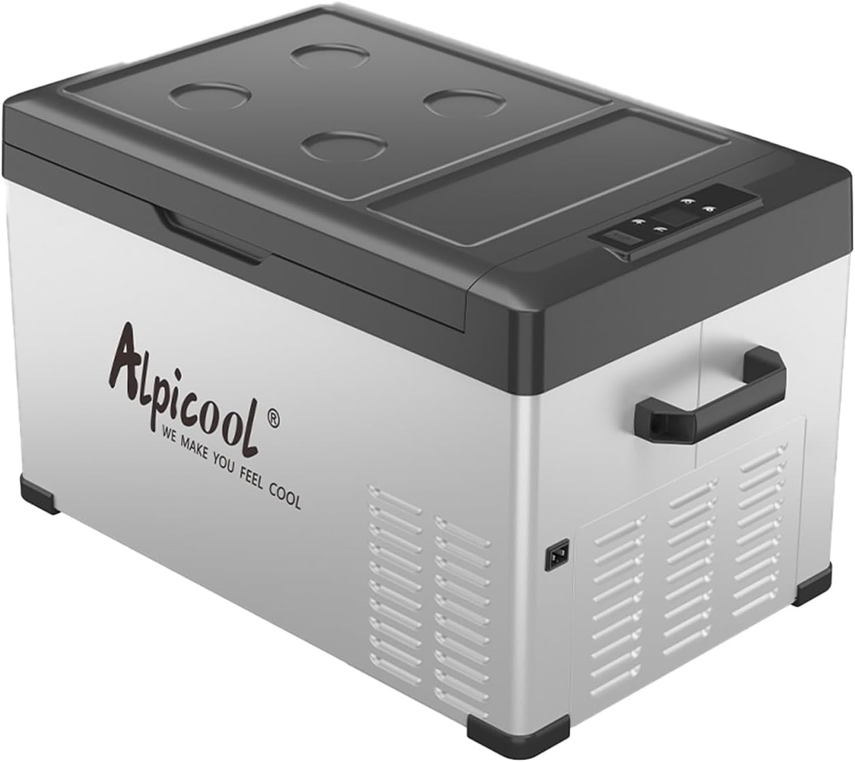 Alpicool C30 Portable Car Freezer, 12 Volt Refrigerator, 28 Quart(26.7 Liter) Fast Cooling 12V Car Fridge, Car Cooler for RV, Truck, Camping, Outdoor -12/24V DC and 100-240V AC