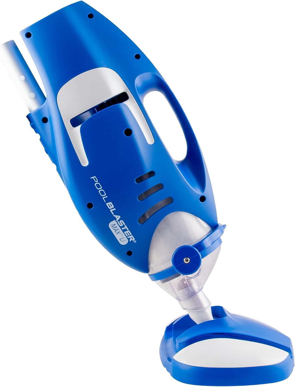 POOL BLASTER Max Cordless Pool Vacuum for Deep Cleaning & Strong Suction, Handheld Rechargeable Swimming Pool Cleaner for Inground and Above Ground Pools, Hoseless Pool Vac by Water Tech