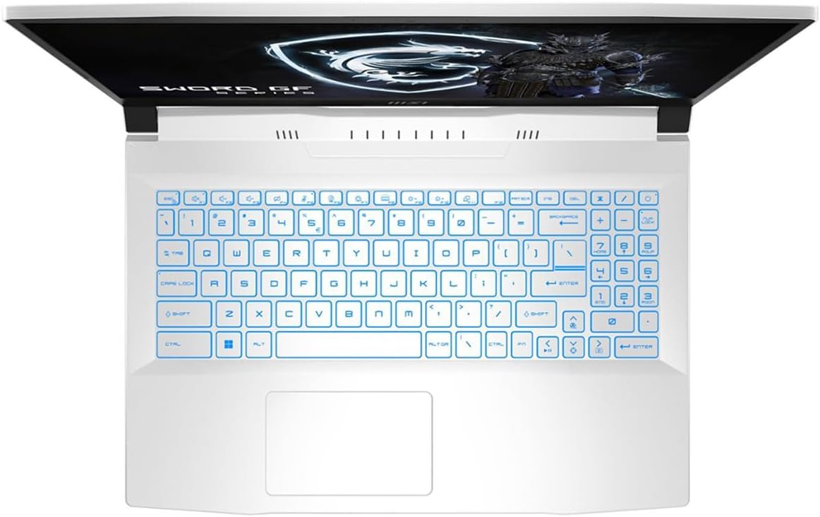 MSI Sword 15 A12U Sword 15 A12UC-295 15.6' Gaming Notebook - Full HD - 144 Hz - Intel Core i5 12th Gen i5-12450H - 8 GB - 512 GB SSD - White - Intel Chip - 1920 x 1080 - Windows 11 Home - NVIDIA GeFor