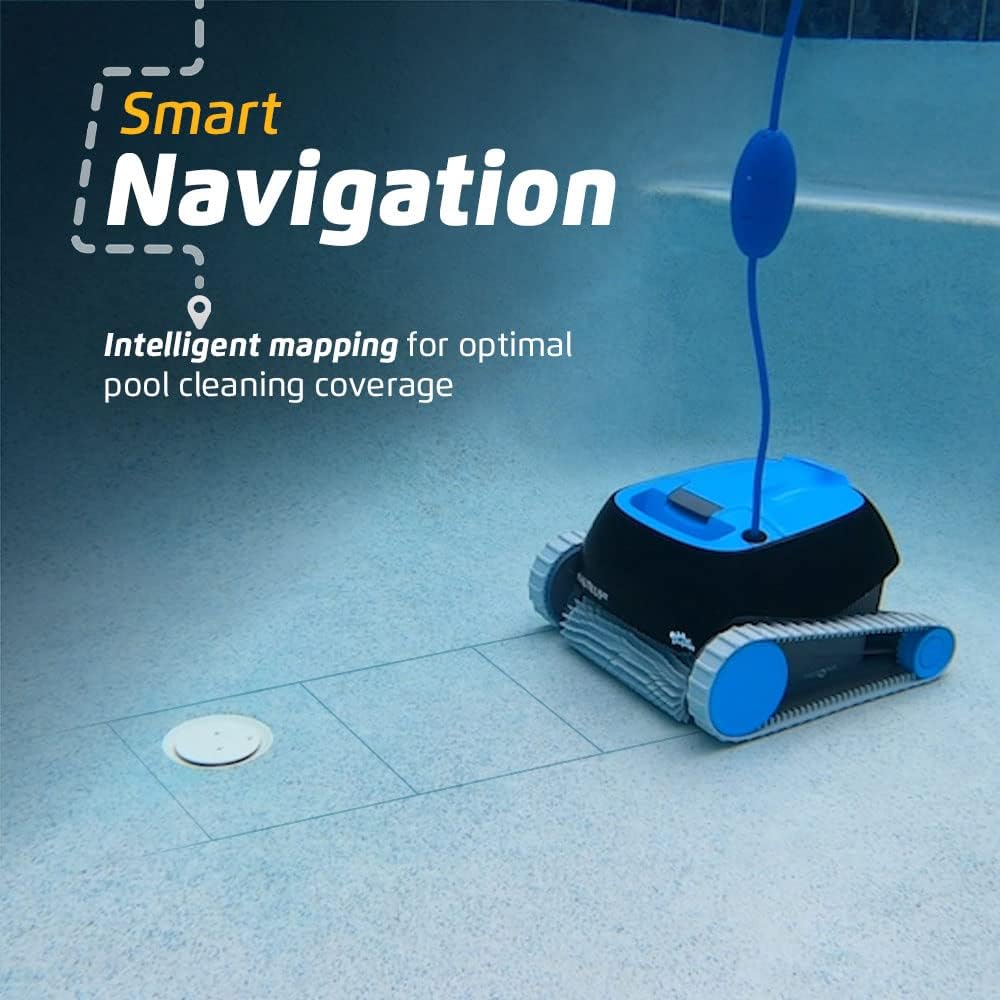 Dolphin Nautilus CC Automatic Robotic Pool Vacuum Cleaner Includes Ultra-Fine Filters for an Ultimate Clean, Ideal for In-Ground Pools up to 33 FT in Length